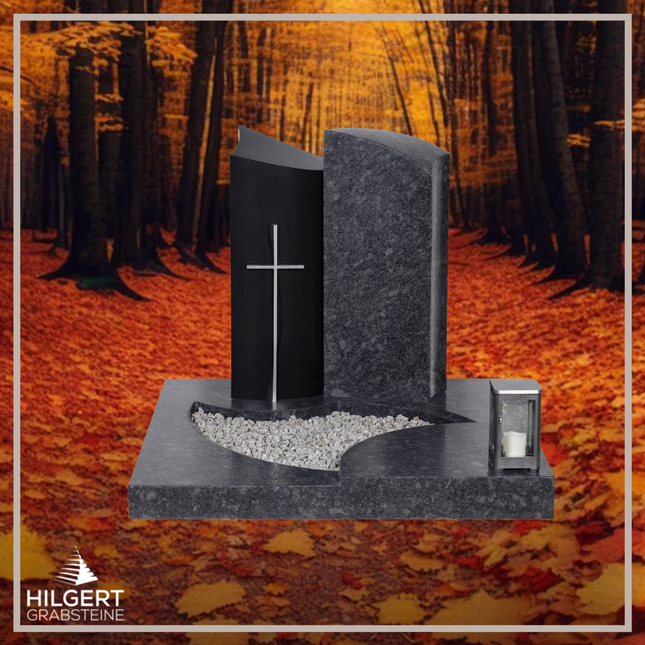 UR-DA-UR253 | Hilgert Grabsteine | Urnengrabstein aus Granit