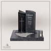UR-DA-UR253 | Hilgert Grabsteine | Urnengrabstein aus Granit