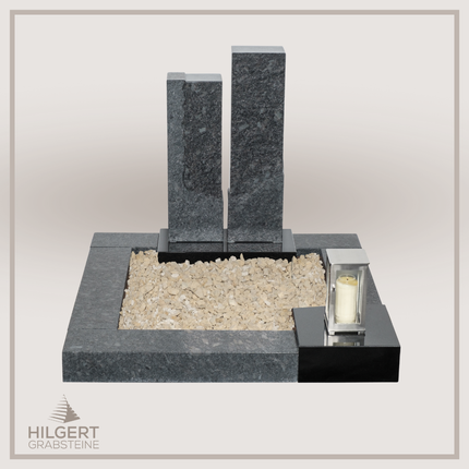 UR-DA-UR256-21 | Hilgert Grabsteine | Urnengrabstein aus Granit