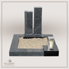 UR-DA-UR256-21 | Hilgert Grabsteine | Urnengrabstein aus Granit