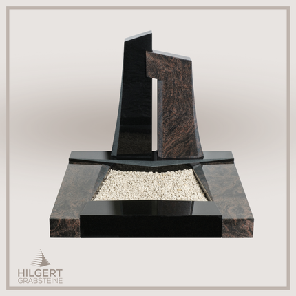UR-DA-UR257-21 | Hilgert Grabsteine | Urnengrabstein aus Granit
