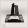 UR-DA-UR257-21 | Hilgert Grabsteine | Urnengrabstein aus Granit