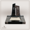 UR-DA-UR257-21 | Hilgert Grabsteine | Urnengrabstein aus Granit
