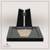 UR-DA-UR258-21 | Hilgert Grabsteine | Urnengrabstein aus Granit
