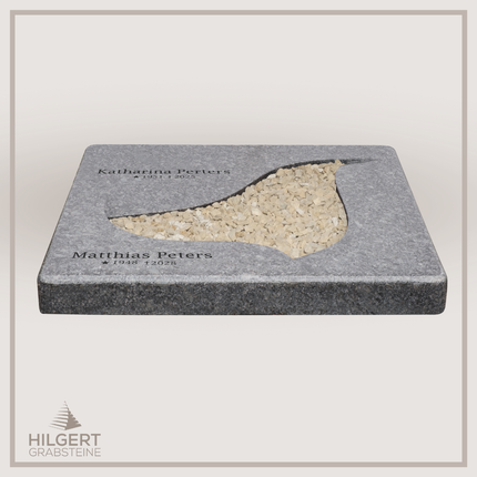 UR-DA-UR261-21 | Hilgert Grabsteine | Urnengrabstein aus Granit