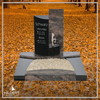 UR-DA-UR264-21 | Hilgert Grabsteine | Urnengrabstein aus Granit