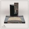 UR-DA-UR264-21 | Hilgert Grabsteine | Urnengrabstein aus Granit