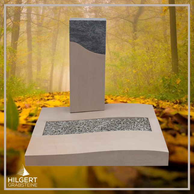 UR-DA-UR266 | Hilgert Grabsteine | Urnengrabstein aus Granit