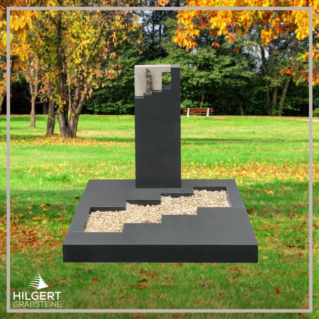 UR-DA-UR267 | Hilgert Grabsteine | Urnengrabstein aus Granit