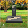 UR-DA-UR267 | Hilgert Grabsteine | Urnengrabstein aus Granit