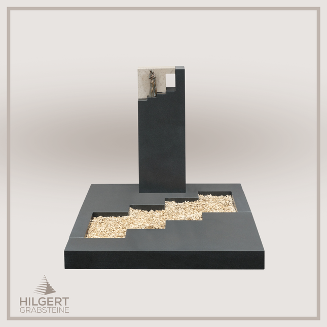UR-DA-UR267 | Hilgert Grabsteine | Urnengrabstein aus Granit