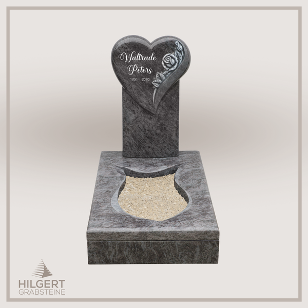 UR-DA-UR271 | Hilgert Grabsteine | Urnengrabstein aus Granit