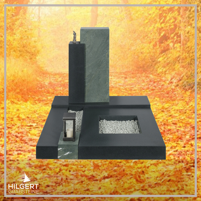UR-DA-UR272 | Hilgert Grabsteine | Urnengrabstein aus Granit