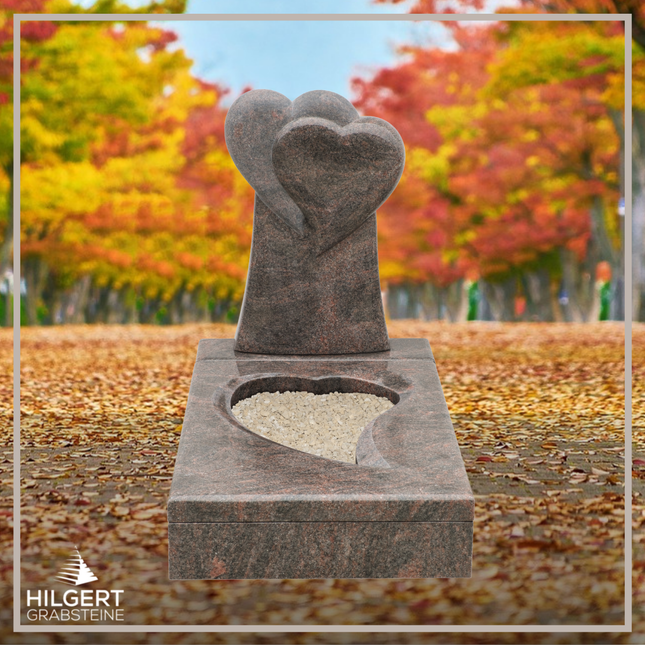 UR-DA-UR273 | Hilgert Grabsteine | Urnengrabstein aus Granit