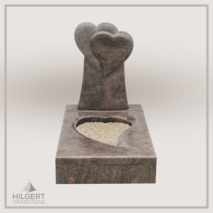 UR-DA-UR273 | Hilgert Grabsteine | Urnengrabstein aus Granit