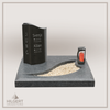 UR-DA-UR274 | Hilgert Grabsteine | Urnengrabstein aus Granit