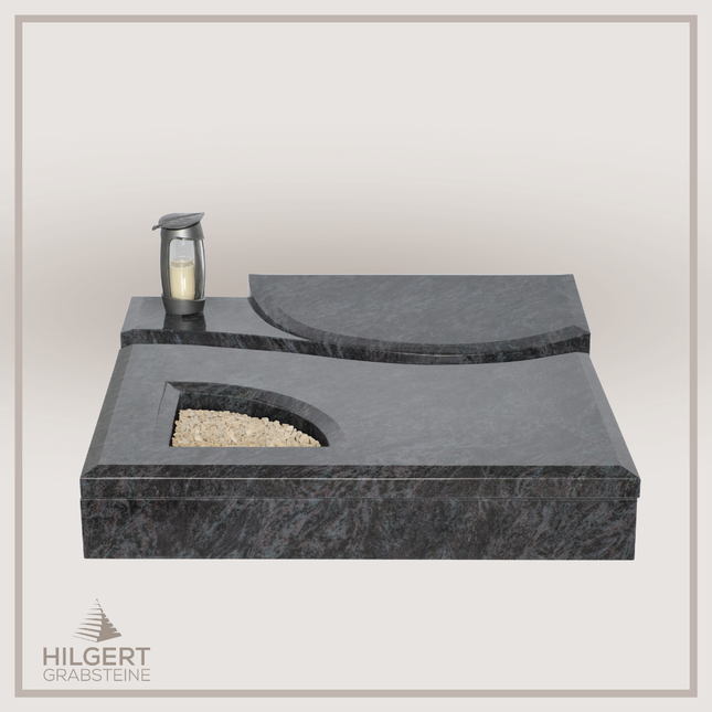 UR-DA-UR275 | Hilgert Grabsteine | Urnengrabstein aus Granit