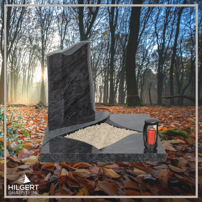UR-DA-UR278 | Hilgert Grabsteine | Urnengrabstein aus Granit