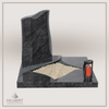 UR-DA-UR278 | Hilgert Grabsteine | Urnengrabstein aus Granit