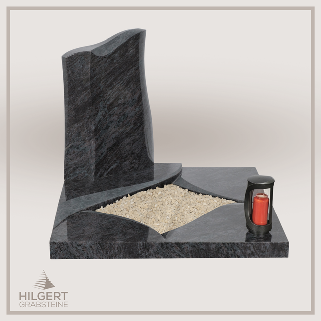 UR-DA-UR278 | Hilgert Grabsteine | Urnengrabstein aus Granit