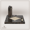UR-DA-UR279 | Hilgert Grabsteine | Urnengrabstein aus Granit