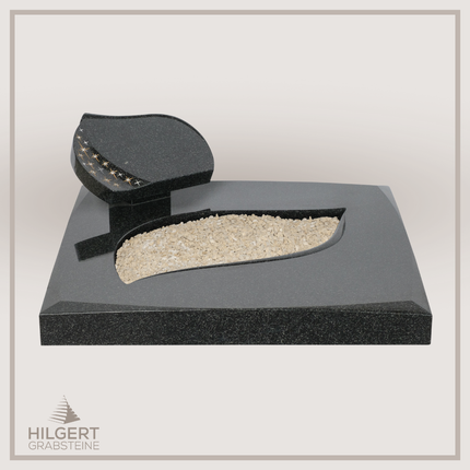 UR-DA-UR280 | Hilgert Grabsteine | Urnengrabstein aus Granit
