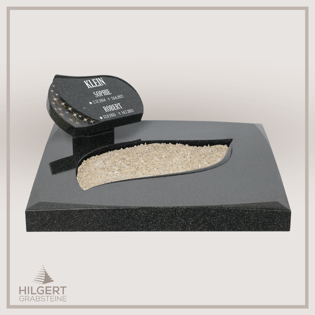 UR-DA-UR280 | Hilgert Grabsteine | Urnengrabstein aus Granit