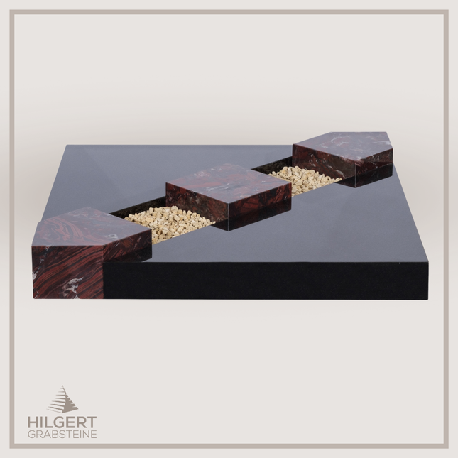 UR-DA-UR33 | Hilgert Grabsteine | Urnengrabstein aus Granit