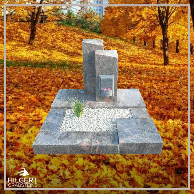 UR-DA-UR36 | Hilgert Grabsteine | Urnengrabstein aus Granit