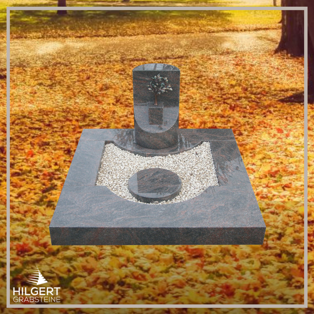 UR-DA-UR38 | Hilgert Grabsteine | Urnengrabstein aus Granit