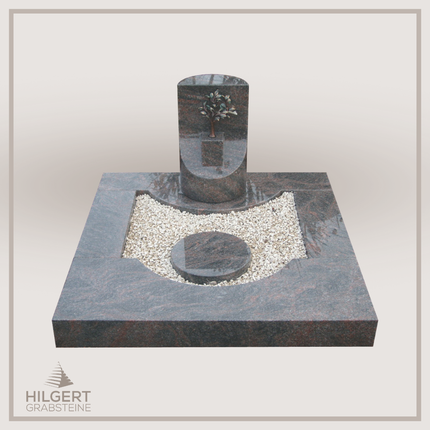 UR-DA-UR38 | Hilgert Grabsteine | Urnengrabstein aus Granit