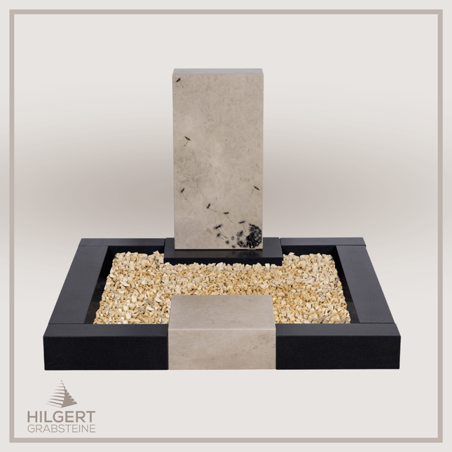 UR-DA-UR41 | Hilgert Grabsteine | Urnengrabstein aus Granit
