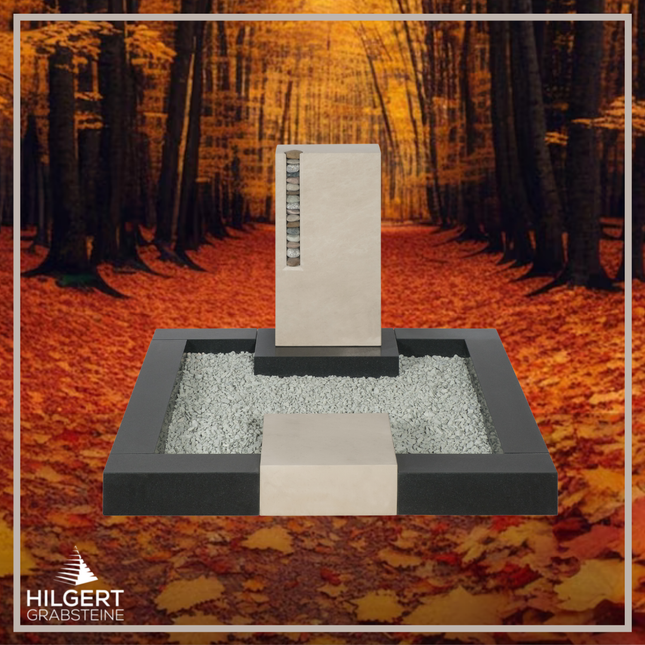UR-DA-UR41 | Hilgert Grabsteine | Urnengrabstein aus Granit