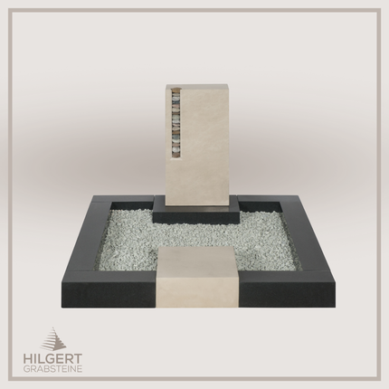 UR-DA-UR41 | Hilgert Grabsteine | Urnengrabstein aus Granit