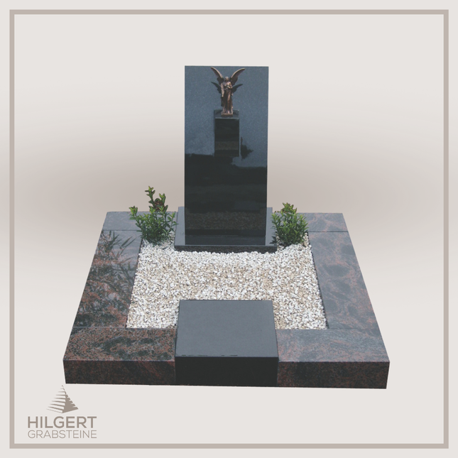 UR-DA-UR41 | Hilgert Grabsteine | Urnengrabstein aus Granit