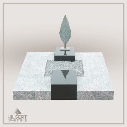 UR-DA-UR42 | Hilgert Grabsteine | Urnengrabstein aus Granit