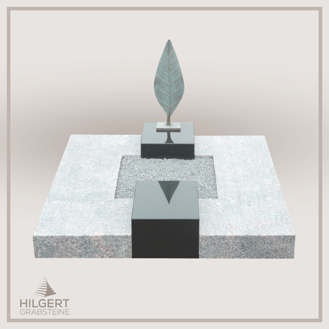 UR-DA-UR42 | Hilgert Grabsteine | Urnengrabstein aus Granit