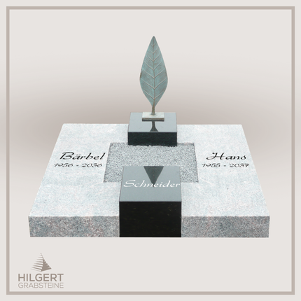 UR-DA-UR42 | Hilgert Grabsteine | Urnengrabstein aus Granit