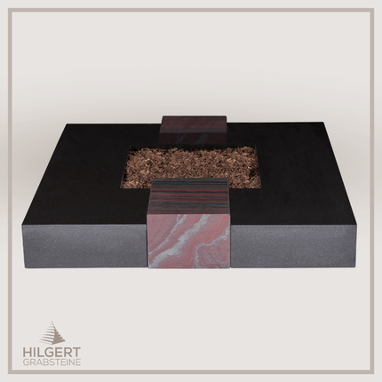 UR-DA-UR42 | Hilgert Grabsteine | Urnengrabstein aus Granit