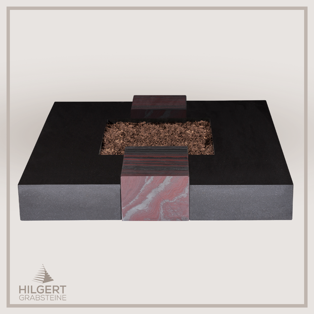 UR-DA-UR42 | Hilgert Grabsteine | Urnengrabstein aus Granit