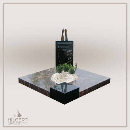 UR-DA-UR43 | Hilgert Grabsteine | Urnengrabstein aus Granit