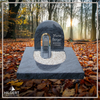 UR-DA-UR45 | Hilgert Grabsteine | Urnengrabstein aus Granit