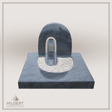 UR-DA-UR45 | Hilgert Grabsteine | Urnengrabstein aus Granit