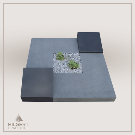UR-DA-UR46 | Hilgert Grabsteine | Urnengrabstein aus Granit