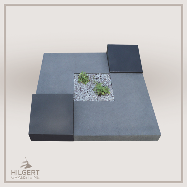 UR-DA-UR46 | Hilgert Grabsteine | Urnengrabstein aus Granit