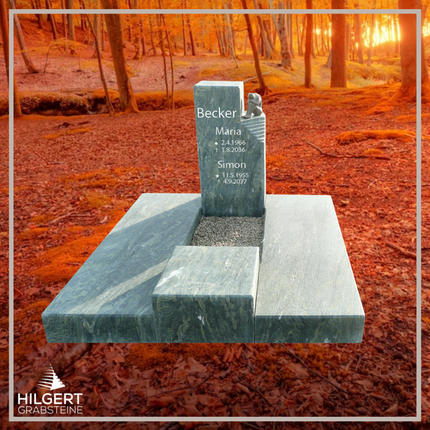 UR-DA-UR47 | Hilgert Grabsteine | Urnengrabstein aus Granit