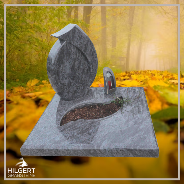 UR-DA-UR51 | Hilgert Grabsteine | Urnengrabstein aus Granit