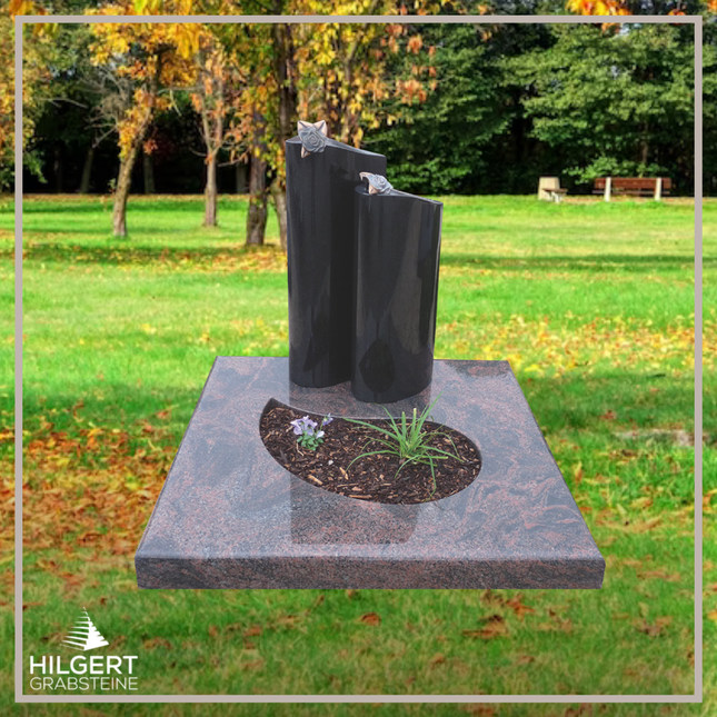 UR-DA-UR52 | Hilgert Grabsteine | Urnengrabstein aus Granit