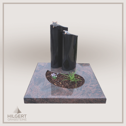 UR-DA-UR52 | Hilgert Grabsteine | Urnengrabstein aus Granit
