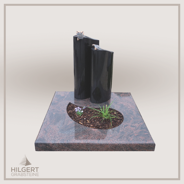 UR-DA-UR52 | Hilgert Grabsteine | Urnengrabstein aus Granit